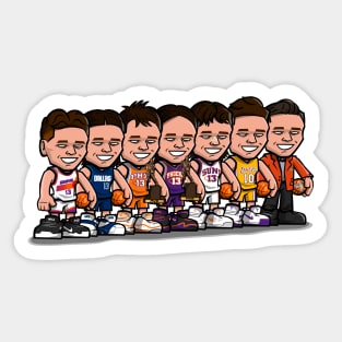 Steve Nash Career Sticker